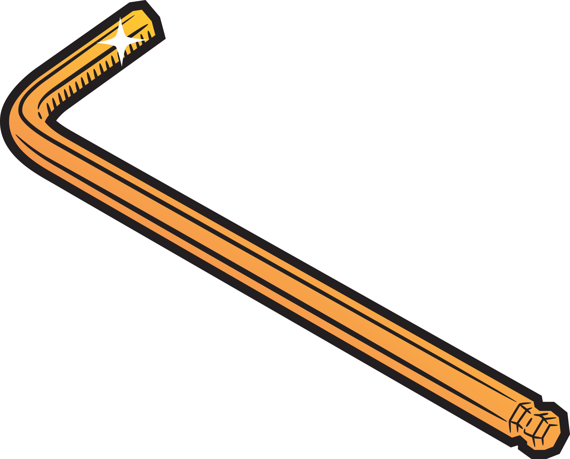 Golden Hex Key